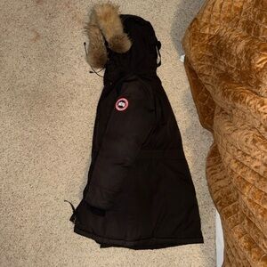 Canada Goose Charcoal Jacket with Buttoned Pocket